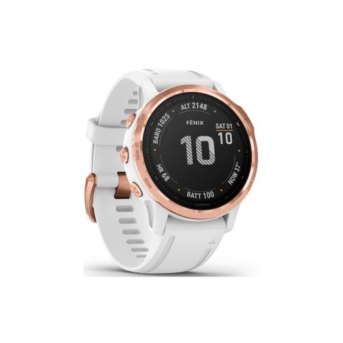 Garmin Fenix 6S Pro Rose Gold - Alb